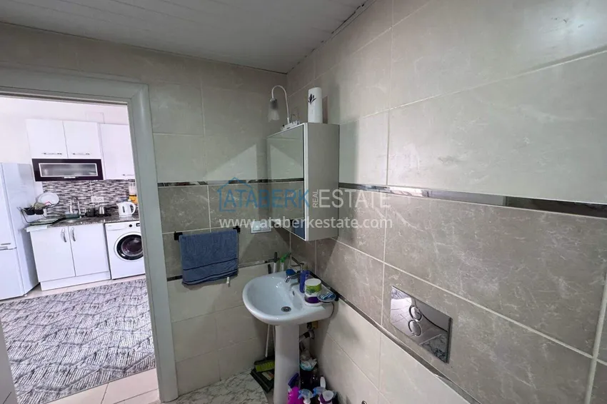 Purchase  Apartment 1+1 for a residence permit in Alanya — favorable price, furniture, sea view  12 