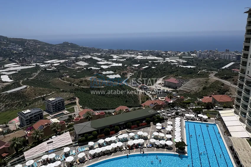 Purchase  1+1 apartment in Alanya — furniture, famous resort-style, Mahmutlar district 13 