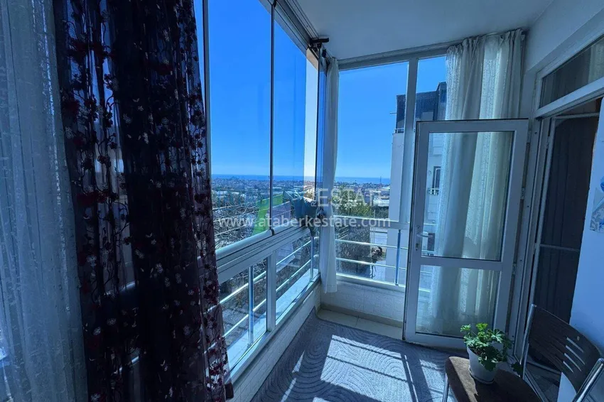 Purchase  Apartment 1+1 for a residence permit in Alanya — favorable price, furniture, sea view  14 