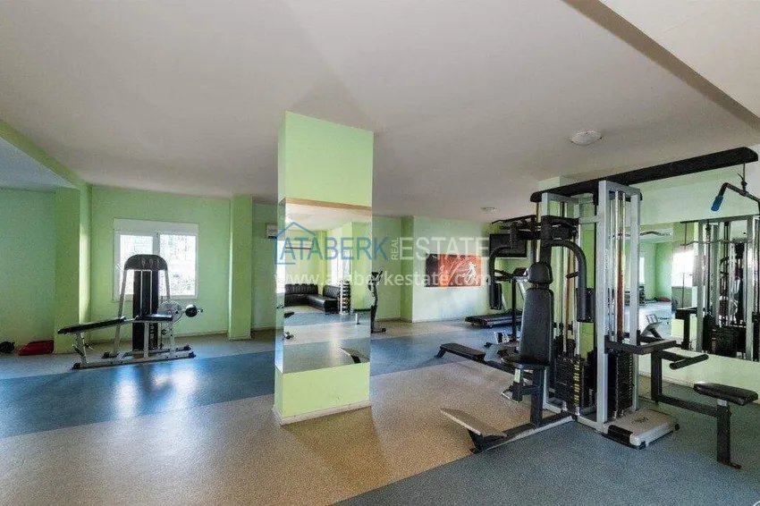 2+1 apartment for a residence permit in Alanya, Tosmur district - furniture, mountain and sea views 17 