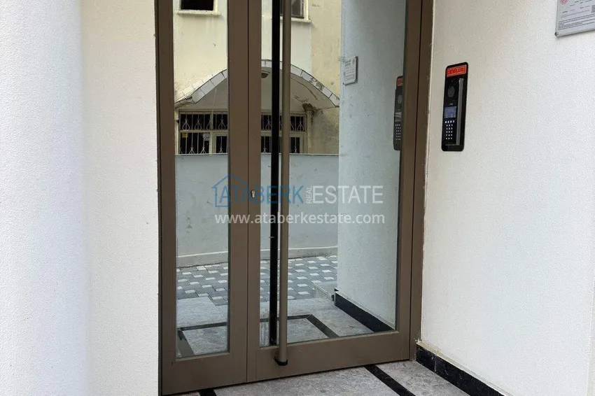Long-term rent in Antalya city center — 1+1, unfurnished, new home 4 