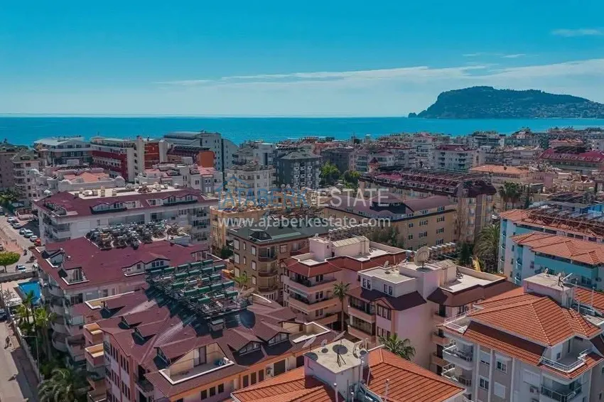 2+1 apartment in Alanya, Oba district - furnished, 200 meters from the sea 2 