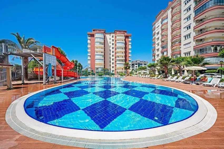 2+1 apartment for a residence permit in Alanya, Tosmur district - furniture, mountain and sea views 3 
