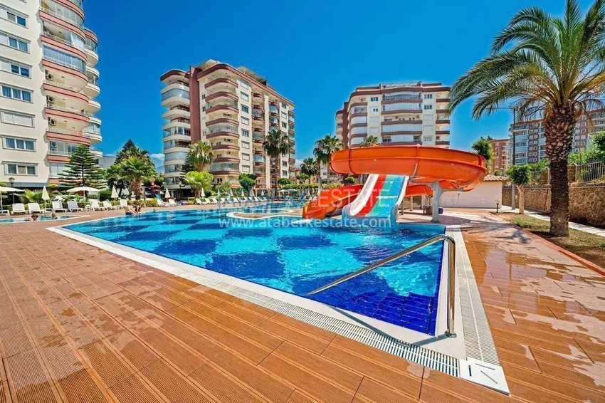 2+1 apartment for a residence permit in Alanya, Tosmur district - furniture, mountain and sea views 4 