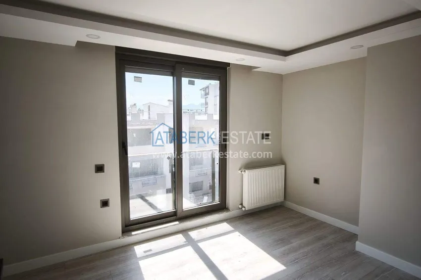 Long-term rent in Antalya city center — 1+1, unfurnished, new home 3 