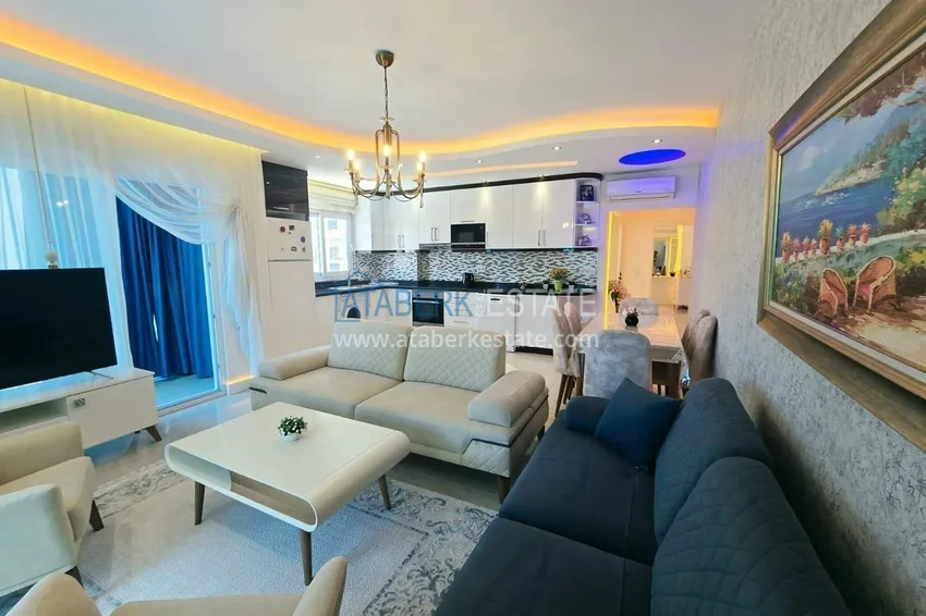 Purchase  2+1 apartment for a residence permit in Alanya, Mahmutlar district — furniture, premium complex 8 