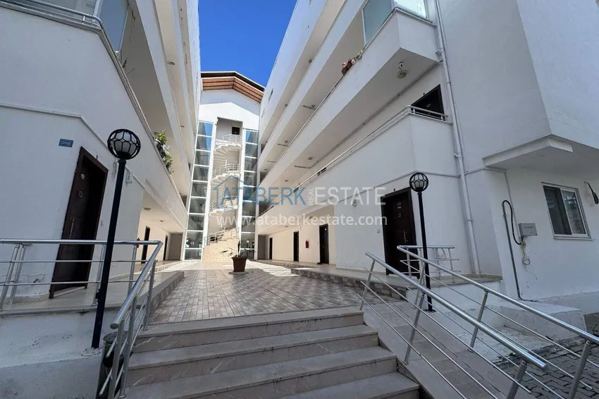 Apartment 1+1 for a residence permit in Alanya — favorable price, furniture, sea view  9 