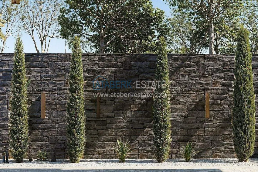 Luxury villa for citizenship in Alanya, Kargicak district — construction phase 13 