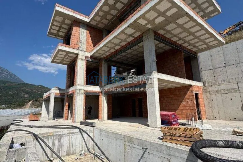 Photo - Luxury villa for citizenship in Alanya, Kargicak district — construction phase 1 