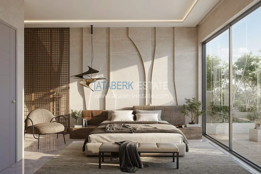 Purchase Luxury villa for citizenship in Alanya, Kargicak district — construction phase 10 