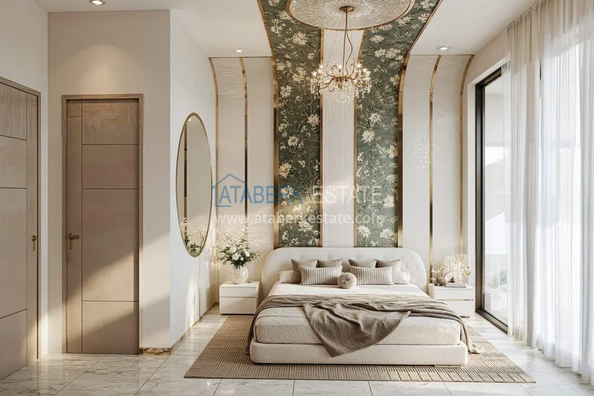 Purchase Luxury villa for citizenship in Alanya, Kargicak district — construction phase 11 