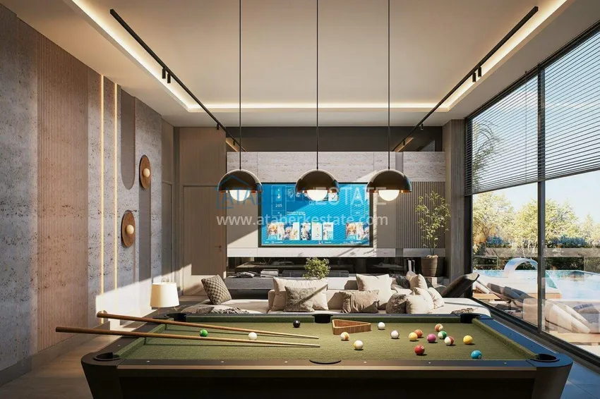 Purchase Luxury villa for citizenship in Alanya, Kargicak district — construction phase 17 