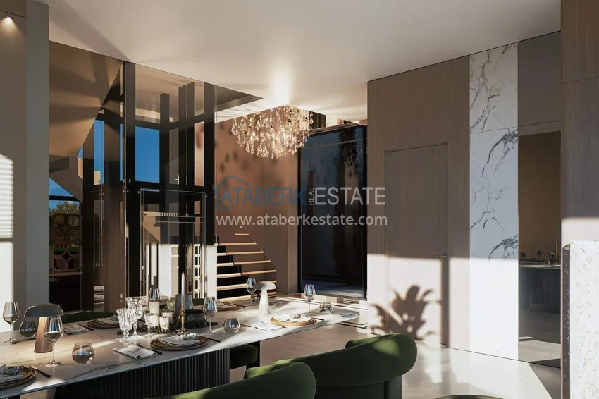 Purchase Luxury villa for citizenship in Alanya, Kargicak district — construction phase 4 