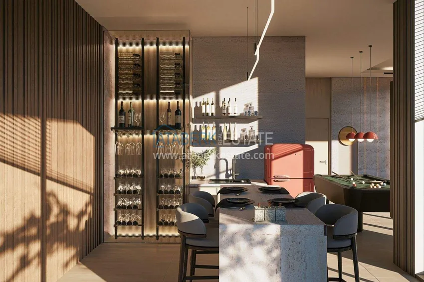 Purchase Luxury villa for citizenship in Alanya, Kargicak district — construction phase 18 