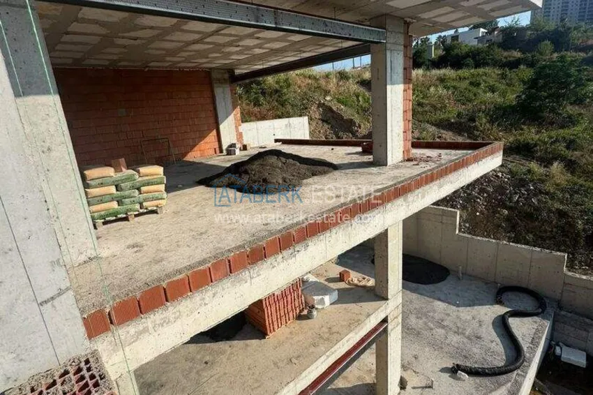 Photo - Luxury villa for citizenship in Alanya, Kargicak district — construction phase 4 