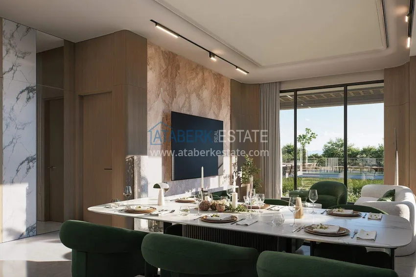 Purchase Luxury villa for citizenship in Alanya, Kargicak district — construction phase 5 