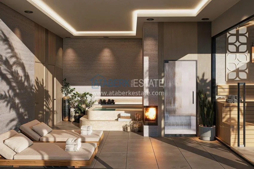 Purchase Luxury villa for citizenship in Alanya, Kargicak district — construction phase 19 