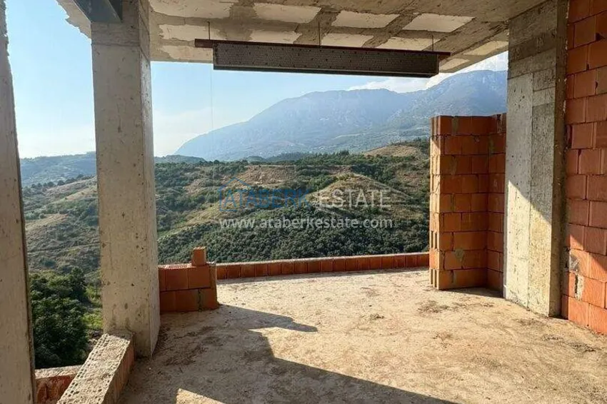 Photo - Luxury villa for citizenship in Alanya, Kargicak district — construction phase 5 