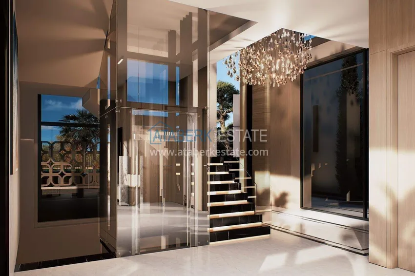 Purchase Luxury villa for citizenship in Alanya, Kargicak district — construction phase 8 