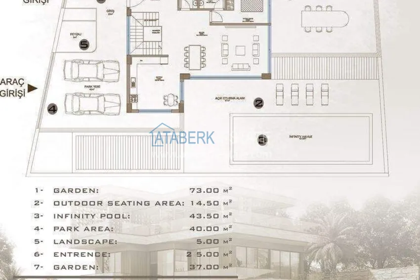 Buy cheap Luxury villa for citizenship in Alanya, Kargicak district — construction phase 3 