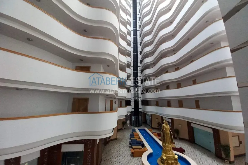 3+1 apartment in Alanya, Mahmutlar district — linear with furniture and panoramic views of the sea and mountains 13