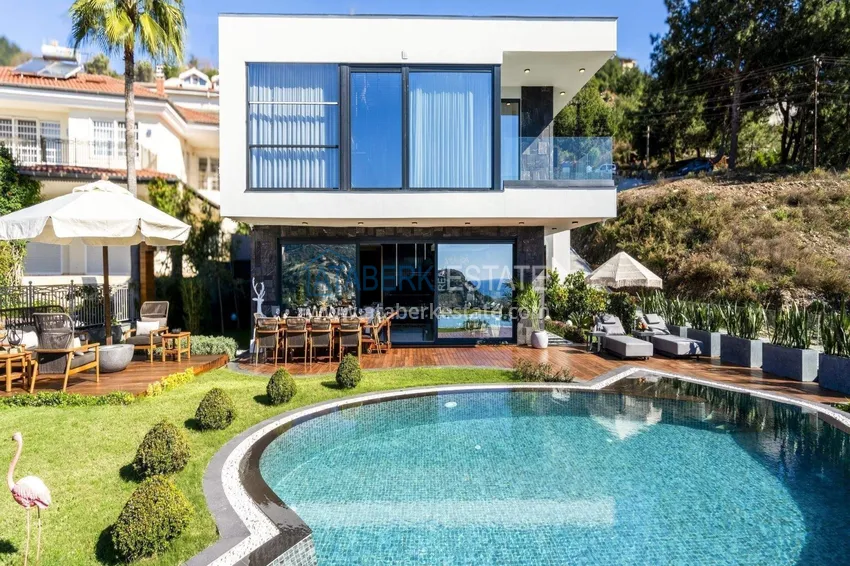 Citizenship villa in Alanya, Bektash district - premium class with designer interior 11