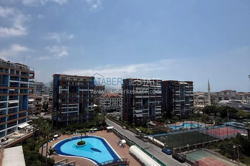 Purchase 1+1 apartment for a residence permit in Alanya, Cikcilli district - sea view, furniture, premium residence 12 