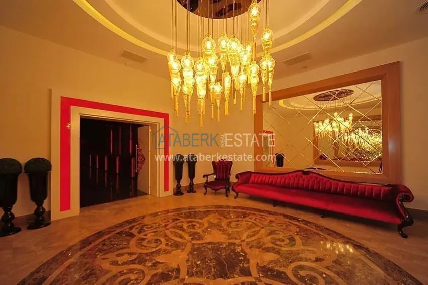 3+1 apartment in Alanya, Mahmutlar district — linear with furniture and panoramic views of the sea and mountains 16