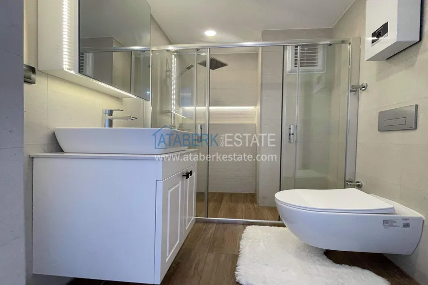 Purchase 2+1 apartment for a residence permit in Alanya, Oba district — furniture, sea and mountain views 13