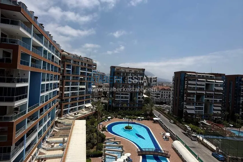 Purchase 1+1 apartment for a residence permit in Alanya, Cikcilli district - sea view, furniture, premium residence 13 