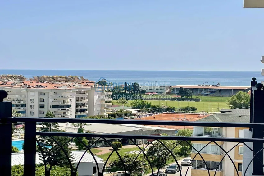 Purchase 2+1 apartment for a residence permit in Alanya, Oba district — furniture, sea and mountain views 16