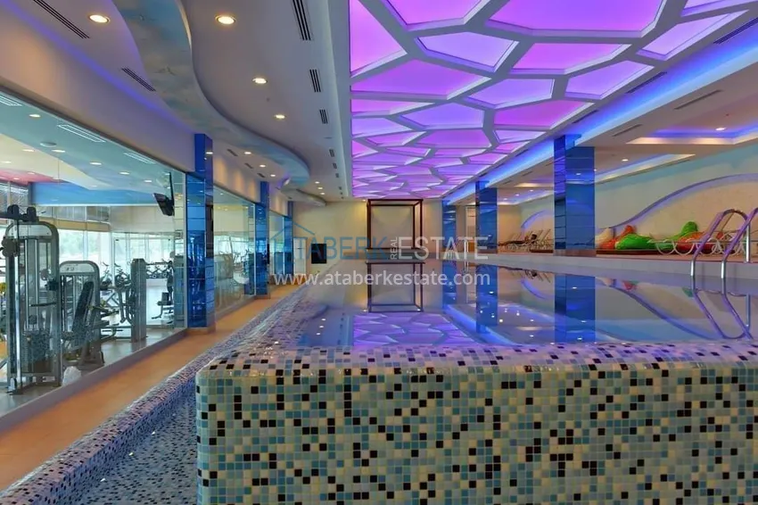 3+1 apartment in Alanya, Mahmutlar district — linear with furniture and panoramic views of the sea and mountains 21
