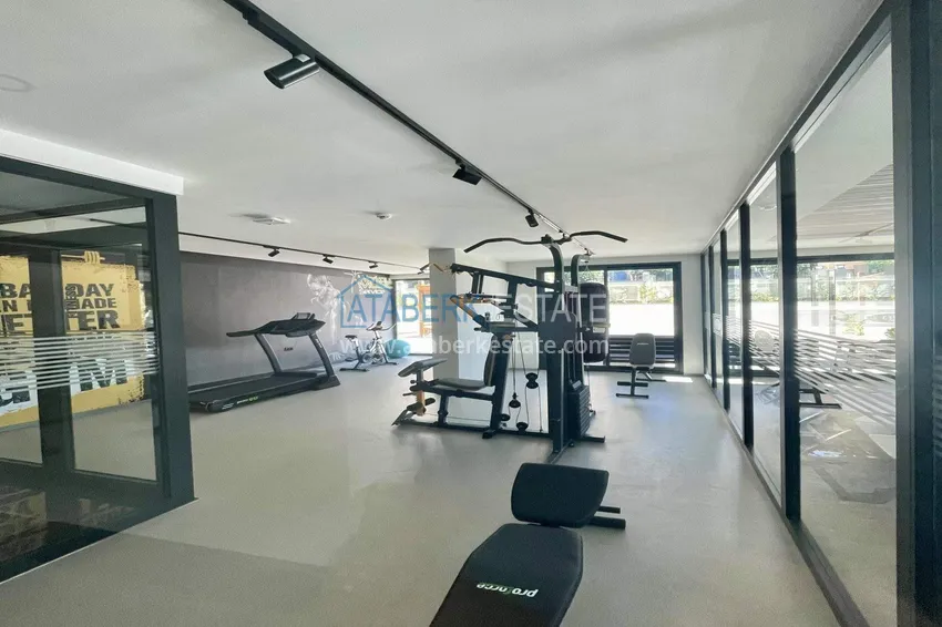 2+1 apartment for a residence permit in Alanya, Oba district — furniture, sea and mountain views 18