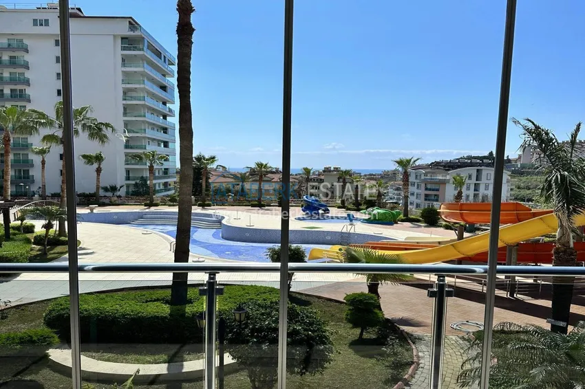 Purchase 1+1 apartment in Alanya, Cikcilli district - furnished and with sea view, glazed balcony 19 