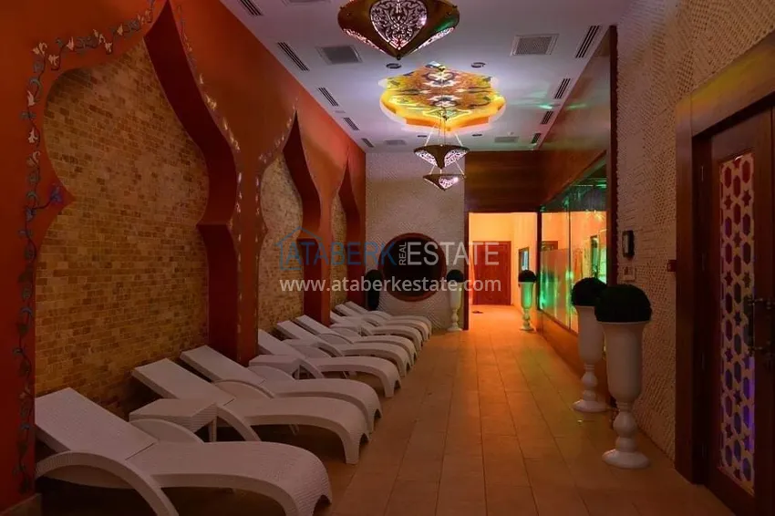 3+1 apartment in Alanya, Mahmutlar district — linear with furniture and panoramic views of the sea and mountains 23