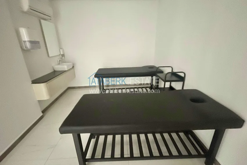 2+1 apartment for a residence permit in Alanya, Oba district — furniture, sea and mountain views 21