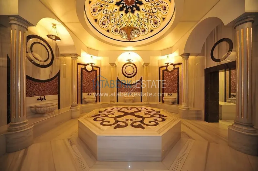3+1 apartment in Alanya, Mahmutlar district — linear with furniture and panoramic views of the sea and mountains 25
