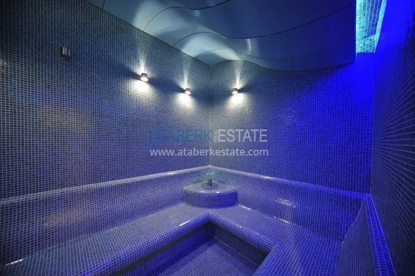 3+1 apartment in Alanya, Mahmutlar district — linear with furniture and panoramic views of the sea and mountains 27