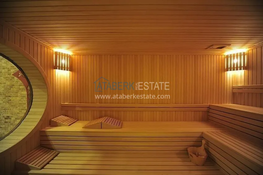 3+1 apartment in Alanya, Mahmutlar district — linear with furniture and panoramic views of the sea and mountains 28