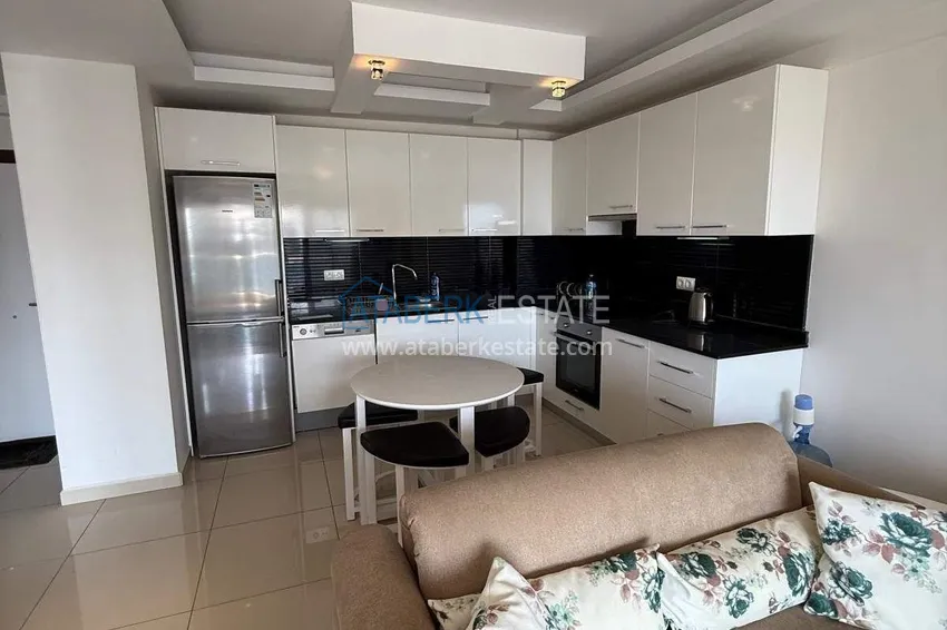 Purchase 1+1 apartment for a residence permit in Alanya, Cikcilli district - sea view, furniture, premium residence 2 