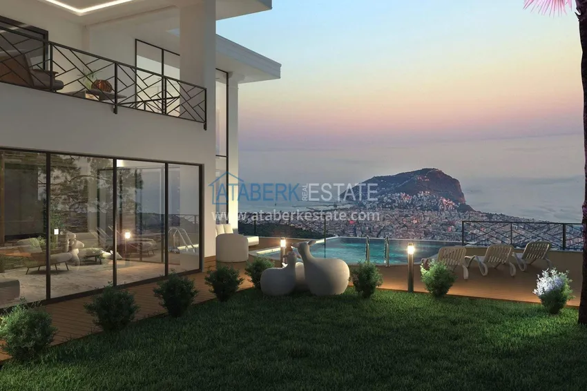 A villa in Alanya for citizenship is a rare offer in a prestigious location 3