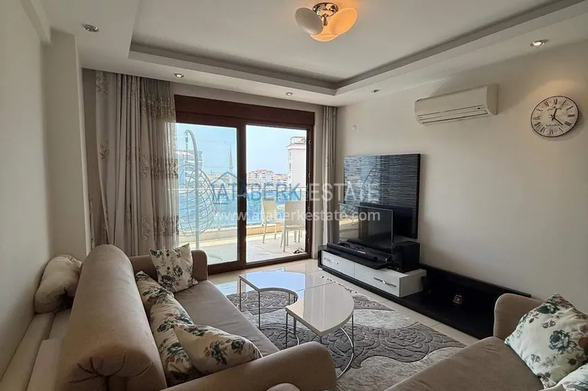 Purchase 1+1 apartment for a residence permit in Alanya, Cikcilli district - sea view, furniture, premium residence 4 