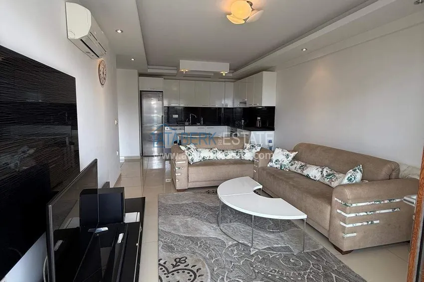 Purchase 1+1 apartment for a residence permit in Alanya, Cikcilli district - sea view, furniture, premium residence 5 