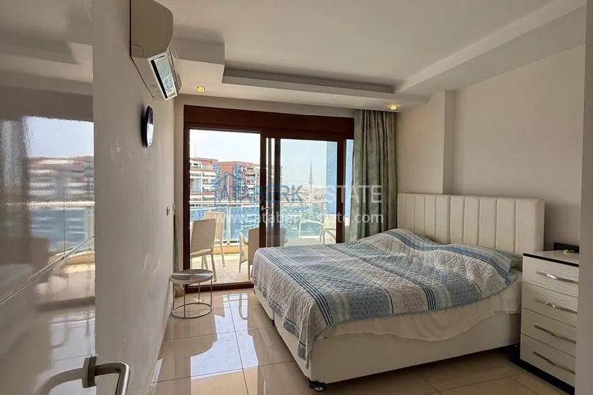 Purchase 1+1 apartment for a residence permit in Alanya, Cikcilli district - sea view, furniture, premium residence 6 