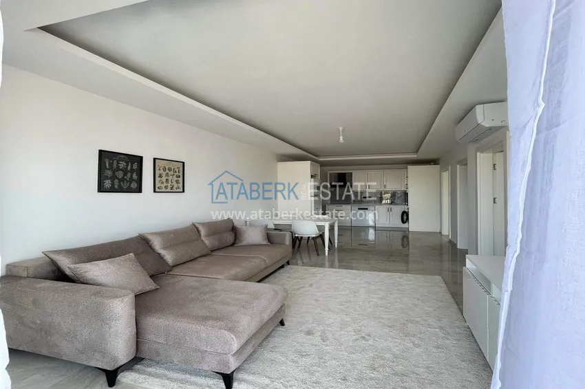 Purchase 2+1 apartment for a residence permit in Alanya, Oba district — furniture, sea and mountain views 7