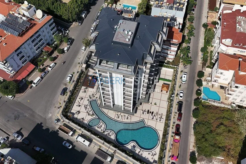 2+1 apartment for a residence permit in Alanya, Oba district — furniture, sea and mountain views 7