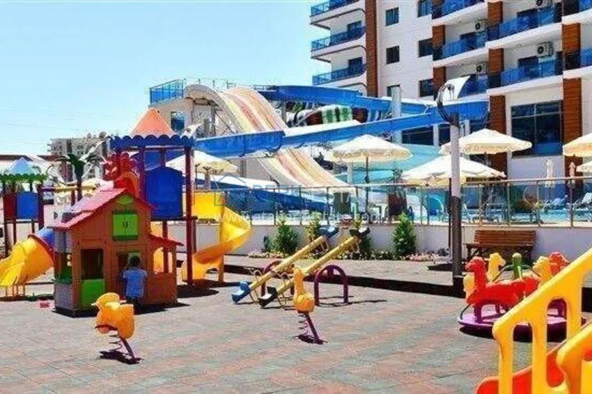 3+1 apartment in Alanya, Mahmutlar district — linear with furniture and panoramic views of the sea and mountains 10