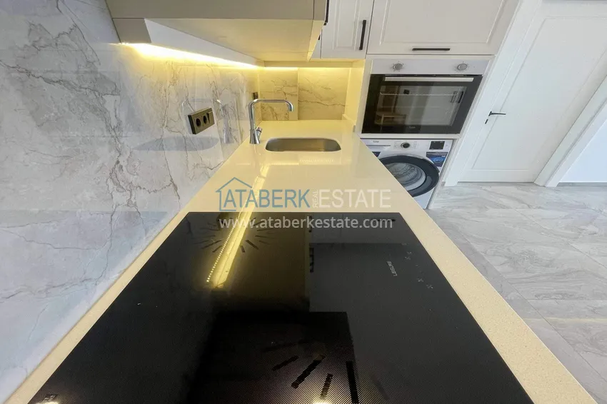 Purchase 2+1 apartment for a residence permit in Alanya, Oba district — furniture, sea and mountain views 8