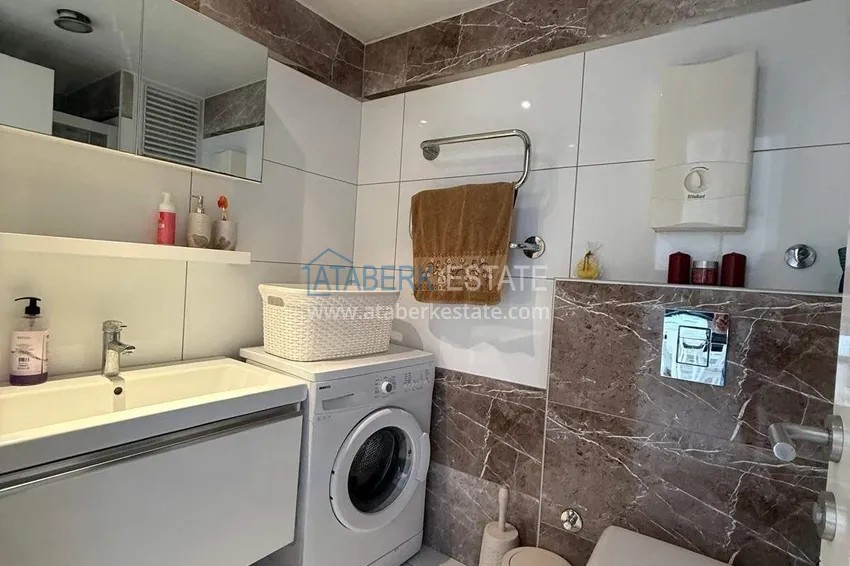 Purchase 1+1 apartment for a residence permit in Alanya, Cikcilli district - sea view, furniture, premium residence 8 