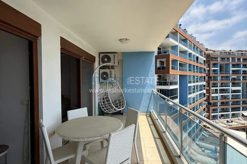 Purchase 1+1 apartment for a residence permit in Alanya, Cikcilli district - sea view, furniture, premium residence 9 